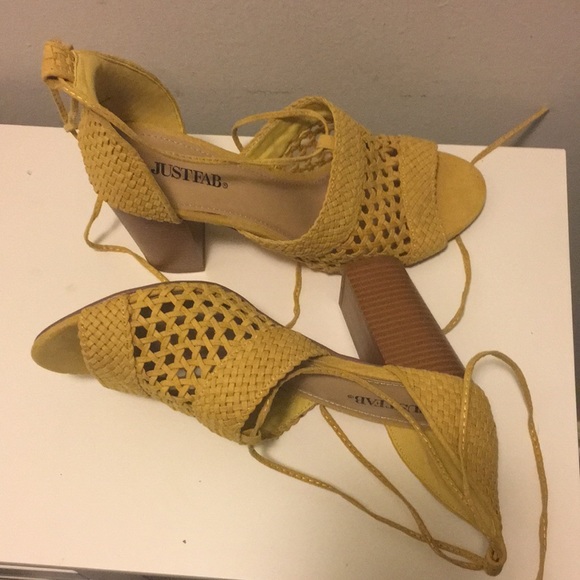 JustFab Shoes - Mustard color shoes